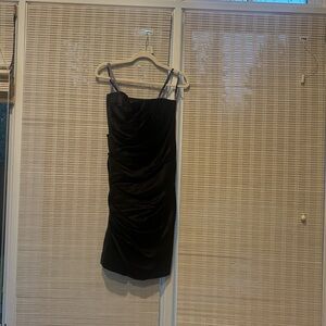 Lavender Label Vera Wang Black Strapless Dress - Size 4